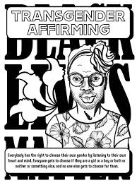 Download Blm S Transgender Affirming Family Disrupting Coloring Book In Iowa School Program Mrctv