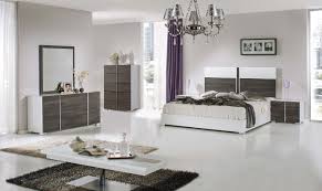Modern white lacquer bedroom collection naples bedroom by j&m furniture offers a unique design and out. Nova Domus Corrado Italian Modern White Grey Bedroom Set