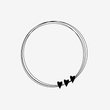 Circle Frame Circle Frame Heart Coeur Notebook Daily Book Love Book Cute Book Png Frame Vector Png Circle Frames Clipart Doodle Frames Circle Frames