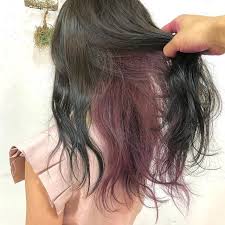 大人ピンク バックインナー この夏オススメのカラー 正規値段から 20 30 off ヘアカラー 5810 tax ハイライトカラー ブリーチ使用 10570 tax hair hair styles hairstyle