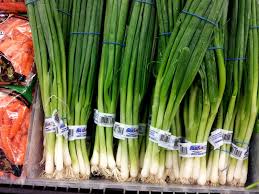 weight equivalents green onions