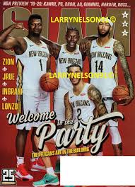 Slam Magazine November December 2019 Zion Williamson Kawhi Leonard Lonzo Lebron Slam Magazine Sports Design Inspiration Zion