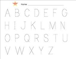 As a guide, many kids start learning to write letters around 5 years old. Tracing Alphabet Abc Kiddo Shelter Alphabet Worksheets Free Printable Preschool Worksheets Alphabet Worksheets Preschool