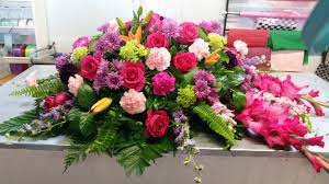 Maybe you would like to learn more about one of these? Spring Mix Funeral Casket Spray In Early Tx K Leshae S Florist Gift Boutique