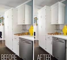 How To Add Crown Molding To The Top Of Your Cabinets Young House Love Kitchen Cabinet Crown Molding Kitchen Cabinet Molding Crown Moulding Kitchen Cabinets