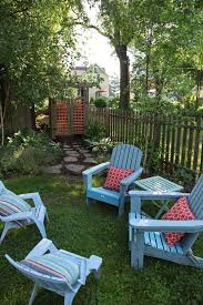 Stately Kitsch For The Modern Older Home Owner Outdoor Chairs Blue Adirondack Chair Outdoor Decor