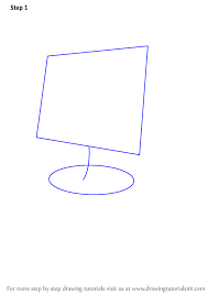 See more ideas about easy drawings, drawings, step by step drawing. Learn How To Draw A Computer For Kids Computers Step By Step Drawing Tutorials
