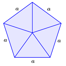 A regular pentagon has schläfli symbol {5} and interior angles of 108°. Perimetro De Un Pentagono Neurochispas