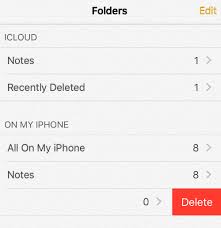 Your only option is to delete the subfolders/the images themselves. How Do I Delete A Folder In The Notes App On My Iphone The Iphone Faq