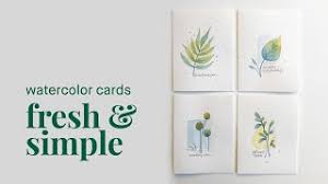 The best and easy watercolor painting ideas for beginners. 25 Best Ideas About Watercolor Cards On Pinterest Easy Watercolor Paint Cards And Watercolor Dubai Khalifa