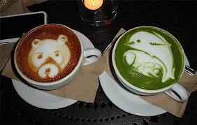 Latte Art Nourriture Drole Latte Art Cafe Creme