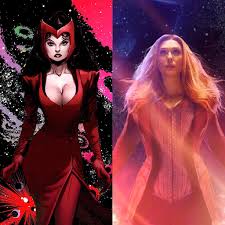 Scarlet witch for all the variations of the subject on the site. Scarlet Witch Comic Mcu Comparison Perfection Marvelstudios