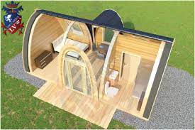 Each pod will sleep 4 with one double bed and two single beds in the form of a. Luxury Glamping Pods For Sale Buy Or Lease These And Camping Pods Pod House Tiny House Cabin Luxury Glamping