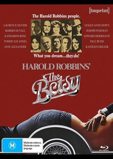 Amazon.com: The Betsy [Blu-ray] : Laurence Olivier, Robert Duvall,  Katharine Ross, Tommy Lee Jones, Jane Alexander, Lesley-Anne Down, Joseph  Wiseman, Kathleen Beller, Edward Herrmann, Roy Poole, Daniel Petrie, Daniel  Petrie: Movies &