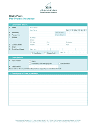 Complaintsboard.com is an independent complaint resolution platform that. Fillable Online Claim Form Pay Protect Insurance Mashreq Bank Fax Email Print Pdffiller
