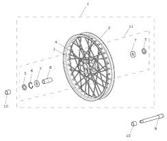 Triumph Tiger 800 Xc To Vin 674841 Front Wheel Supplied Next Day Uk Only By Fowlers Parts