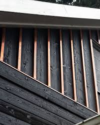 Yakisugi Pairs Well With A Ton Of Different Building Materials We Re Especially Fond Of These Copper Copper House Container House Design Modern House Exterior