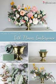 The Perfect Beach Wedding Flowers With Images Silk Floral Centerpiece Table Flower Arrangements Floral Arrangements Diy
