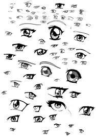 How to draw cute male anime eyes. Drawing Happy Anime Boy Eyes Drawing