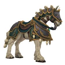 Do part 1 of the alliance war campaign to earn ready for war. Kul Tiran Charger Warcraft Mounts