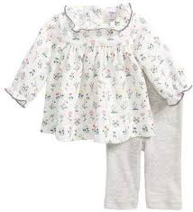Petit Bateau Floral Print Dress Leggings Set Baby Girls Nordstrom Dresses With Leggings Girl Outfits Baby Girl Leggings