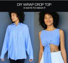 Check out the before and after…. 68 Fun And Flirty Ways To Refashion Your T Shirts Diy Crafts