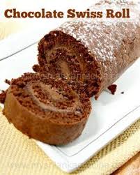 Chocolate Swiss Roll Cake My Srilankan Recipes Chocolate Swiss Roll Roll Cake Swiss Roll Cake