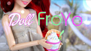 Elf makeup mylitter one deal at a time. Diy How To Make Doll Food Froyo Handmade Doll Crafts Youtube