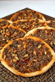 Lahm Bi Ajin Authentic Lebanese Recipe 196 Flavors Lebanese Recipes Recipes Syrian Food