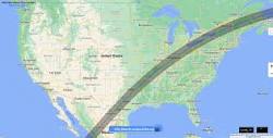 Interactive Map: 2024 Solar Eclipse Across the US - NASA Science