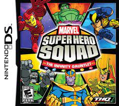 Hmmm, this game seems a bit lacking. Amazon Com Marvel Super Hero Squad The Infinity Gauntlet Nintendo Ds Videojuegos