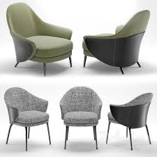 3d Models Arm Chair Minotti Angie By Gamfratesi Design Set Armchair Decor Furniture Design Modern Living Room Furnishings