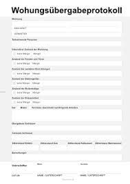 Es schützt den mieter davor, dass der vermieter später ungerechtfertigte ansprüche stellt. Wohnungsubergabeprotokoll Pdf Vorlage Zum Ausdrucken