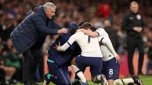 Spurs celebrate as they knock man city out of the champions. Jose Mourinho Sends Message To Liverpool After Tottenham S 2 0 Win Over Manchester City Ht Media