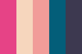 Retro Bubblegum Color Palette Retro Color Palette Bubblegum Color Vintage Colour Palette