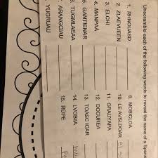 Our word scrabmle maker allows you to add images, colors and fonts to generate your own professional looking word scramble puzzles for kids or adults! Unscramble Each Of The Following Word To Reveal The Name Of A Spanish Speaking Country Brainly Com