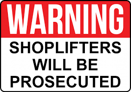 Use a shoplifters will be prosecuted sign. Create Order Custom Retail Signs Online Create Signs