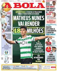 We did not find results for: Revista De Imprensa Dia De Muito Mercado Com Os Alvos De Fc Porto Sporting E Benfica I Liga Sapo Desporto