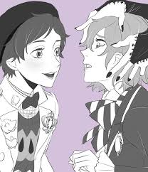 Featuring the artist that did the original character designs: Disney Twisted Wonderland Neige Lubanche Wattpad