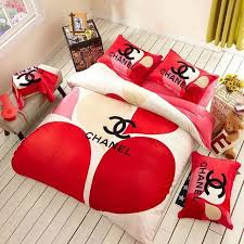 Gunstig Chanel Paris Bettwasche Billig Gut Preiswert King Size Seide Baumwolle Bed Set 6 Teilig Chanel Bedding Bed Decor Beautiful Bedrooms