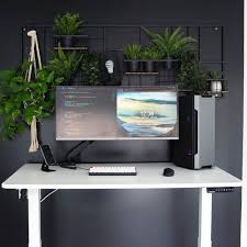 Brilliant Plant Wall For Desk Setup To Bring The Outdoors Inside Autonomous In 2020 Home Office Setup Bedroom Setup Room Setup