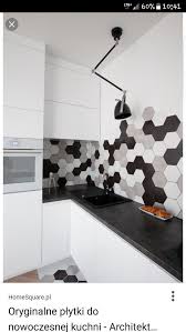 Plytki Szesciokatne Do Kuchni Idees Dosseret Cuisine Carrelage Credence Cuisine Credence Cuisine