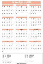 Bank holidays in august 2021: Uk Bank Holiday Calendar 2021 Free Printable Template Printable The Calendar
