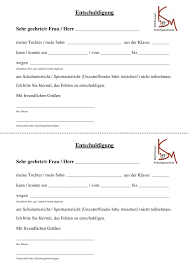 Das kind ist verhindert und muss bei anwesenheitspflicht in der schule oder kindergarten entschuldigt werden. Krankheit Kraichgauschule Muhlhausen