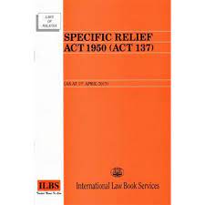 The specific relief act, 1963 is an act of the parliament of india which provides remedies for persons whose civil or contractual rights have been violated. Specific Relief Act 1950
