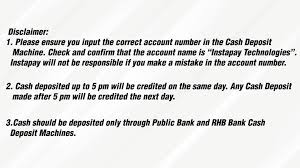 Cash deposit window will open below the screen. Instapay Cash Deposit Through Cash Deposit Machine Facebook