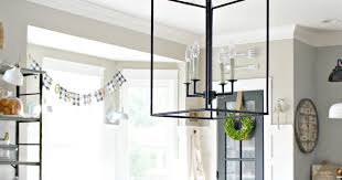 Frankly, the main criteria for choosing a new ceiling design 2020 is solely your preferences of materials, stylistic features, colors, ceiling lights 2020 and all in all ceiling trends. My Pretty New Light Fixture In The Kitchen From Thrifty Decor Chick