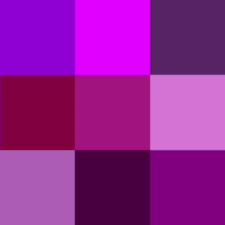 Púrpura han en su forma pura, es en realidad un color azul oscuro, que está cerca de añil eléctrico. Purpura Wikipedia La Enciclopedia Libre