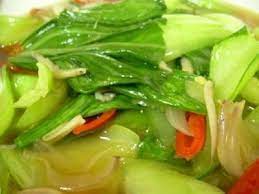 Cookery Pot Secrets Of Happiness Sawi Goreng Sos Tiram Resep Makanan Labu Sawi Hijau