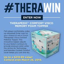 Therawin Therapedic Comfort Visco Memory Foam Topper Memory Foam Topper Memory Foam Mattress Topper Foam Mattress